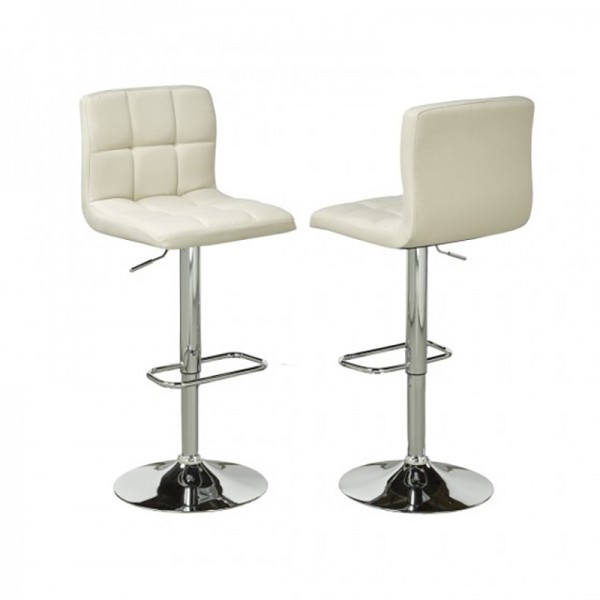 ADJ. BAR STOOL BEIGE